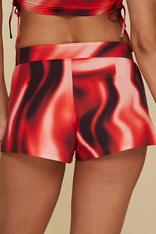 Back pose #1 of Trade Winds in Bahama Board Shorts