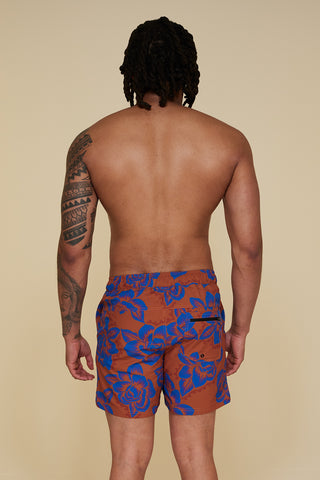 B Swim Desert Rose Bermuda Board Short