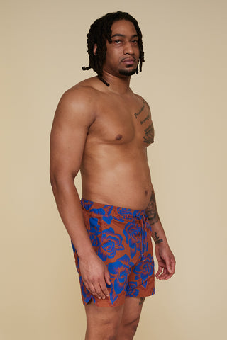 B Swim Desert Rose Bermuda Board Short