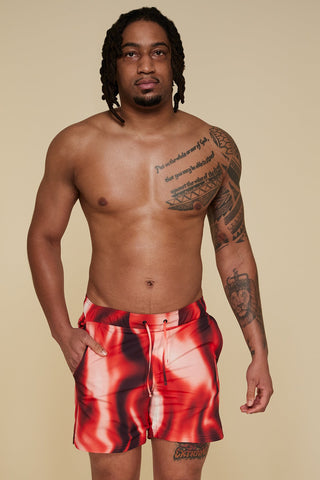 Front pose #1 of Trade Winds in Mens Bermuda Board Shorts with hand in pocket