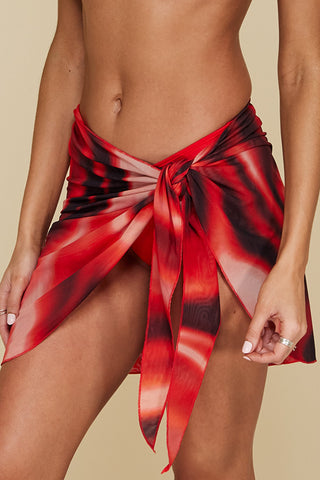 Quarter pose #1 of Trade Winds in Delta Pareo Cover-up