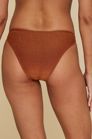 B Swim Sand Dune Lurex Low-Tide Hipster Bottom