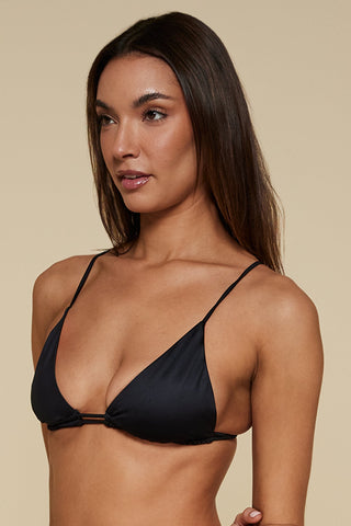 Quarter pose #1 of Black Depth in Kameryn Bikini Top