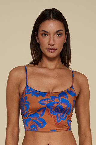 B Swim Desert Rose Harbor Crop Top