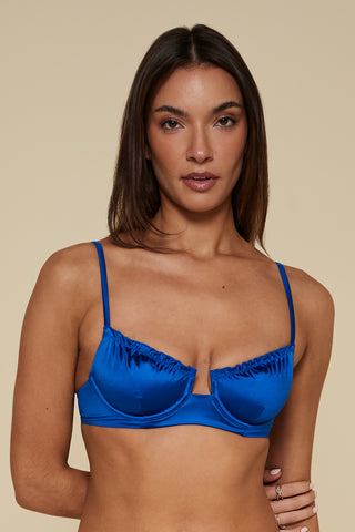 B Swim Cobalt Sky Lyra Top