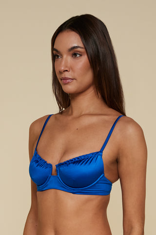 B Swim Cobalt Sky Lyra Top